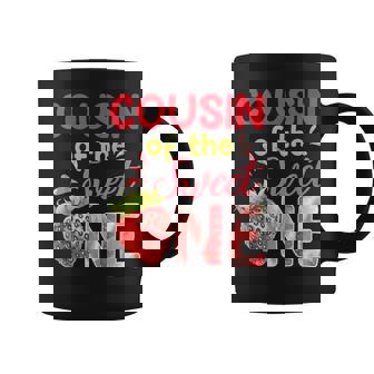 Cousin Of The Berry First Birthday Girl Strawberry Sweet One Coffee Mug | Mazezy
