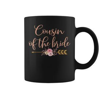 Cousin Of The Bride Bridal Shower Wedding Party Coffee Mug - Monsterry DE