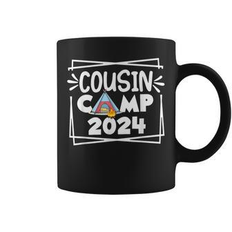 Cousin Camp 2024 Family Vacation Summer Camping Crew Cute Coffee Mug - Monsterry