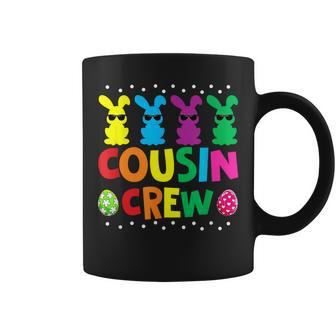 Cousin Crew Bunny Rabbit Easter Day Eggs Hunting Squad Coffee Mug | Mazezy DE