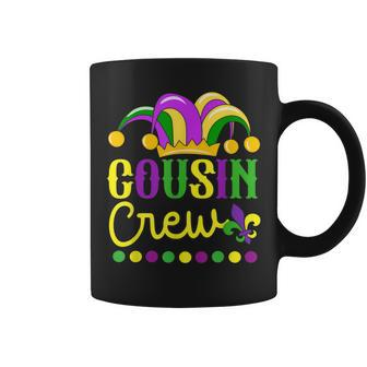 Cousin Crew Mardi Gras Family Outfit For Adult Toddler Baby Coffee Mug - Thegiftio UK