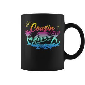 Cousin Cruise Crew 2024 Making Memories Together Family Trip Coffee Mug - Thegiftio UK