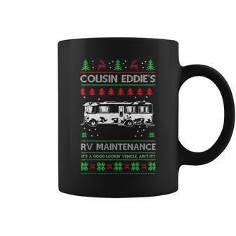 Cousin Eddies Rv Maintenance Holiday Ugly Christmas Coffee Mug - Monsterry AU