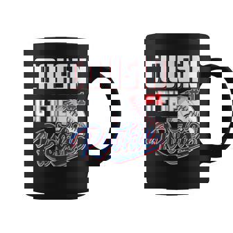 Cousin Of Rookie 1 Years Old Team 1St Birthday Baseball Coffee Mug - Thegiftio
