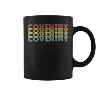 Coventry Retro Home Vintage City Hometown Coffee Mug - Monsterry