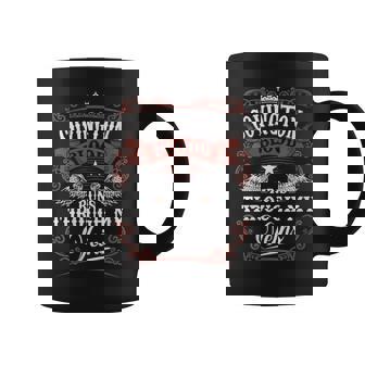 Covington Blood Runs Through My Veins Vintage Family Name Coffee Mug - Seseable