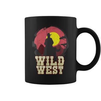 Cowboy Wild West Western Country Saddle Coffee Mug - Monsterry