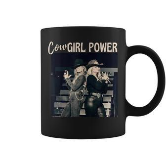 Cowgirl Power Lainey And Miranda Good Horses Country Concert Coffee Mug | Mazezy