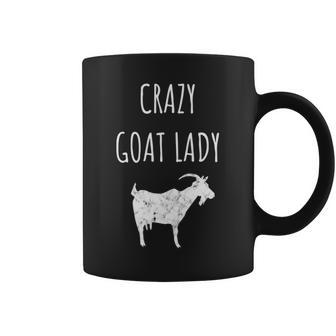 Crazy Goat Lady Yoga Show Animal Coffee Mug | Mazezy