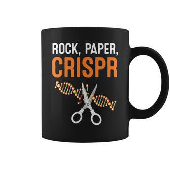 Crispr Rock Paper Scissors Scientist Biologist Coffee Mug - Monsterry AU