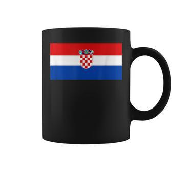 Croatia 2021 Flag Love Soccer Cool Football Fans Support Coffee Mug - Seseable
