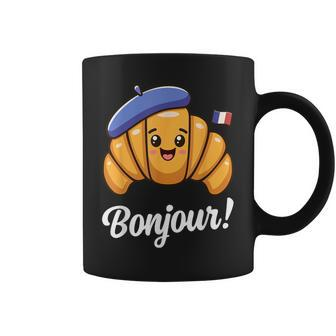Croissant French Saying Quote France Baking Breakfast Coffee Mug | Mazezy