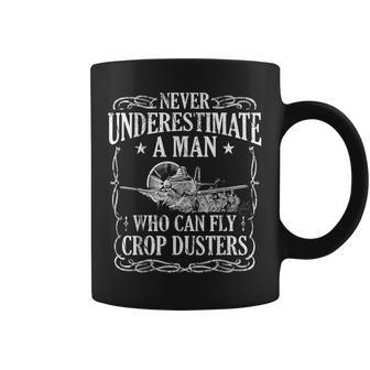 Crop Duster Pilot Fly Dusting Agricultural Coffee Mug - Monsterry UK