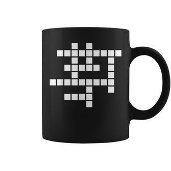 Crossword Puzzle Coffee Mug - Monsterry CA
