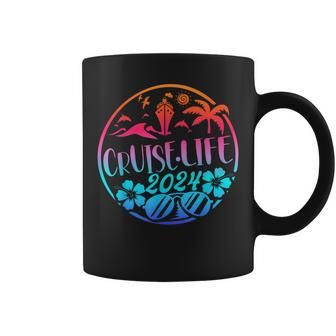 Cruise Life 2024 Family Vacation Matching Family Group Coffee Mug - Thegiftio UK