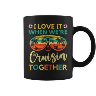 Cruise Ship Family Friends Matching Vacation Trip I Love It Coffee Mug - Thegiftio UK