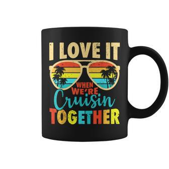 Cruise Ship Vacation Friends Couples Girls-Trip Women Coffee Mug - Seseable