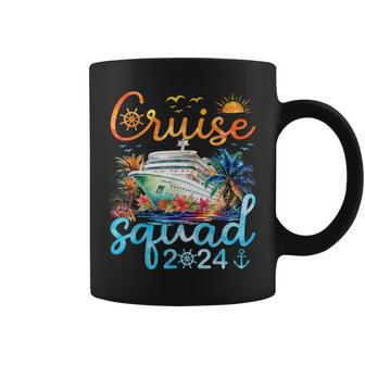 Cruise Squad 2024 Family Group Matching Cruising Vacation Coffee Mug - Seseable
