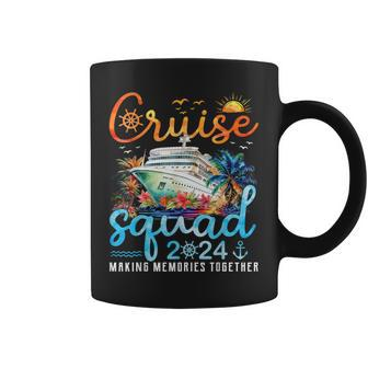 Cruise Squad 2024 Family Group Matching Summer Vacation Coffee Mug - Monsterry UK