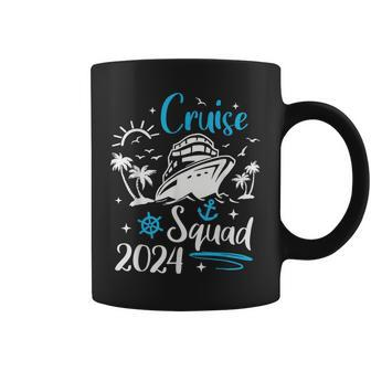 Cruise Squad 2024 Matching Family Vacation Cruise Ship 2024 Coffee Mug - Seseable