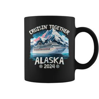 Cruisin Together Alaska 2024 Family Friend Alaska Cruise Coffee Mug - Seseable