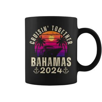Cruisin Together Bahamas 2024 Family Vacation Caribbean Ship Coffee Mug | Mazezy DE