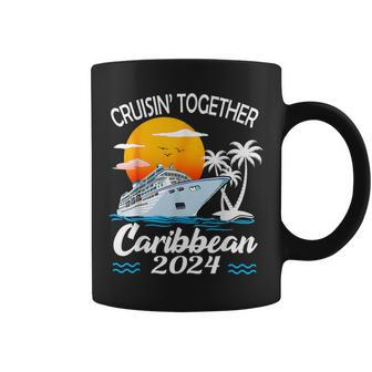 Cruisin Together Caribbean Cruise 2024 Family Vacation Coffee Mug - Seseable