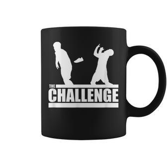 The Ct Wes Challenge Who Throws A Shoe Coffee Mug - Monsterry CA