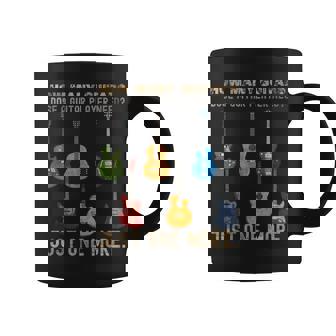 Cuántas Guitarras S Para Hombres Músico Guitarrista Taza de café - Regaloses