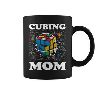 Cubing Mom Speed Cubing Math Lovers Coffee Mug - Monsterry UK