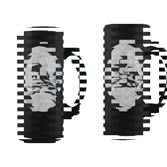 Cuervos Góticos Con Luna Llena Taza de café - Regaloses