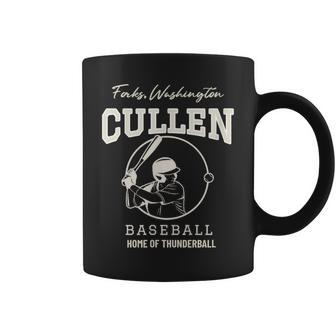Cullen Baseball Forks Washington Home Of Thunder Ball Coffee Mug - Monsterry AU