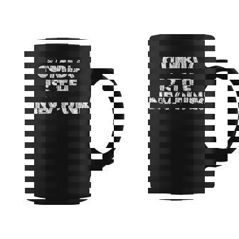 Cumbia Es El Nuevo Punk Para Los Amantes De Cumbia Punk Punk Taza de café - Regaloses