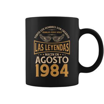 Cumpleaños Hombre Regalos Las Leyendas Agosto 1984 Taza de café - Regaloses