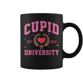 Cupid University Cute Valentine's Day Love School Coffee Mug - Monsterry