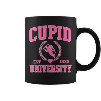 Cupid University Cute Valentine's Day Xoxo Coffee Mug - Monsterry