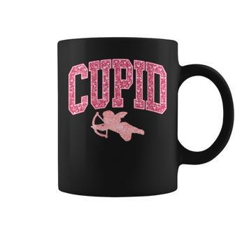 Cupid University Cute Women's N Girl Valentine's Day Coffee Mug - Monsterry
