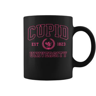 Cupid University Est 1823 Happy Valentines Day Anniversary Coffee Mug - Monsterry AU