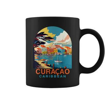 Curacao Travel Summer Vacation Curacao Caribbean Islands Coffee Mug - Monsterry DE