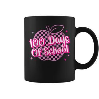 Cute 100Th Day Pink Teacher Girls 100 Days Of School Coffee Mug - Monsterry UK