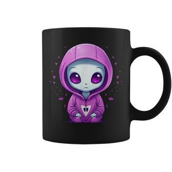 Cute Alien Girl I Alien Coffee Mug - Monsterry UK