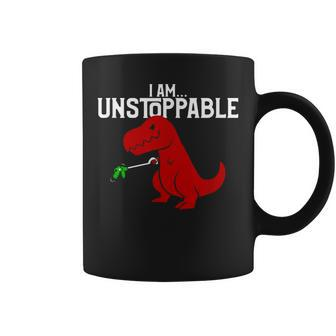 Cute & I Am Unstoppable T-Rex Dinosaur Coffee Mug - Thegiftio UK