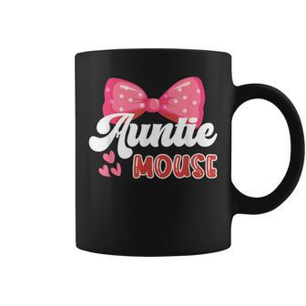 Cute Auntie Mouse Nephew Niece Aunt Women Coffee Mug - Seseable