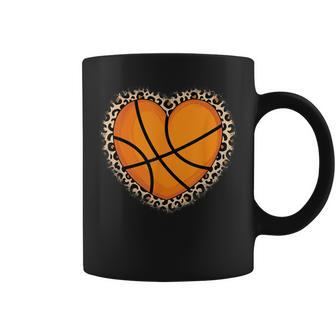 Cute Basketball Heart Basketball Lover Girls Coffee Mug - Thegiftio UK