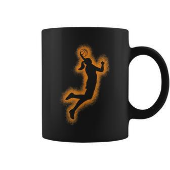 Cute Basketball Player Print Girls Basketball Coffee Mug - Monsterry AU