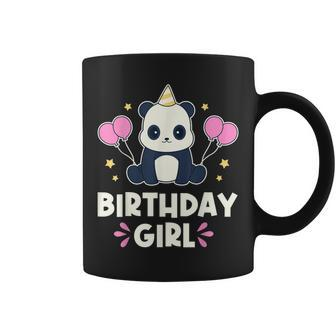 Cute Birthday Girl Kawaii Panda Graphic Coffee Mug - Monsterry AU