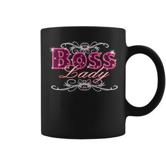 Cute Boss Lady Bling Decorative Coffee Mug | Crazezy UK