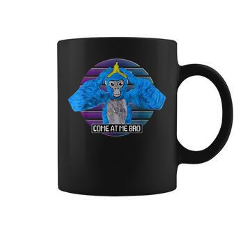 Cute Come At Me Bro Gorilla Gamer Monke Tag Vr Coffee Mug - Monsterry