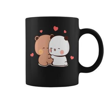 Cute Bubu Dudu Panda Bears Sweet Love Bubu And Dudu Coffee Mug - Seseable