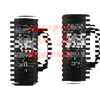 Cute Cat Happy Meowentines Valentines Days Girls Coffee Mug - Seseable